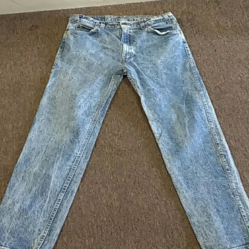 Vintage stonewashed jeans